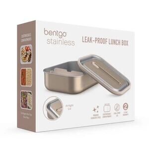 Bentgo Stainless‎ Leakproof Bento-Style Lunch Box with Removable Divider-4.2 Cup